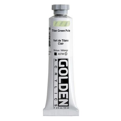 HEAVY BODY ACRYLIC 2OZ TITAN GREEN PALE