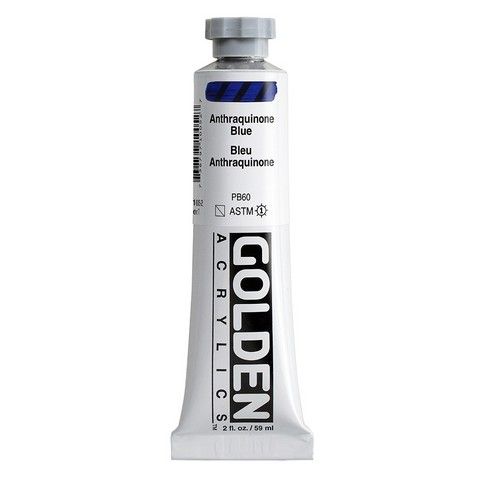 HEAVY BODY ACRYLIC 2OZ ANTHRAQUINONE BLUE