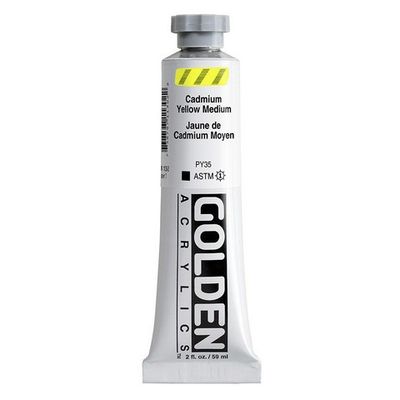 HEAVY BODY ACRYLIC 2OZ CP CADMIUM YELLOW MEDIUM