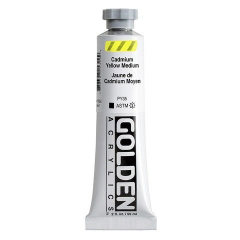 HEAVY BODY ACRYLIC 2OZ CP CADMIUM YELLOW MEDIUM