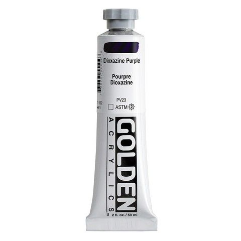 HEAVY BODY ACRYLIC 2OZ DIOXAZINE PURPLE