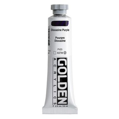 HEAVY BODY ACRYLIC 2OZ DIOXAZINE PURPLE