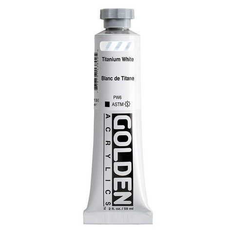 HEAVY BODY ACRYLIC 2OZ TITANIUM WHITE