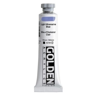 HEAVY BODY ACRYLIC 2OZ LIGHT ULTRAMARINE BLUE