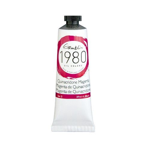 1980 OIL COLOR QUINACRIDONE MAGENTA 37ML