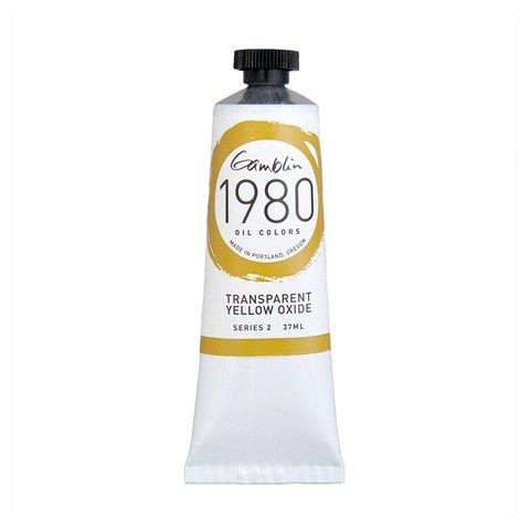 1980 OIL COLOR TRANSPARENT YELLOW OXIDE 37ML