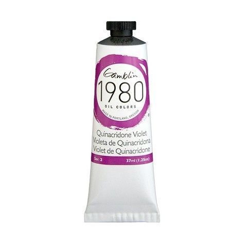 1980 OIL COLOR QUINACRIDONE VIOLET 37ML