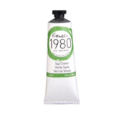 1980 OIL COLOR SAP GREEN 37ML