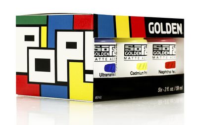 SOFLAT MATTE ACRYLIC POP 6 COLOR SET