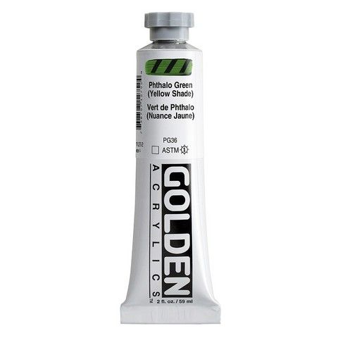 HEAVY BODY ACRYLIC 2OZ PHTHALO GREEN YELLOW SHADE