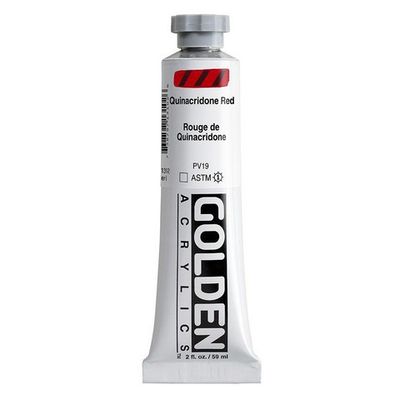 HEAVY BODY ACRYLIC 2OZ QUINACRIDONE RED