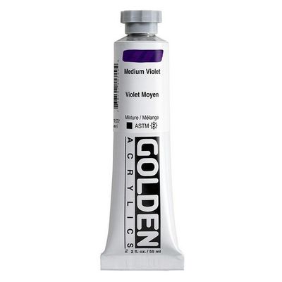 HEAVY BODY ACRYLIC 2OZ MEDIUM VIOLET