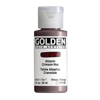 FLUID ACRYLIC 1OZ HISTORICAL ALIZARIN CRIMSON HUE