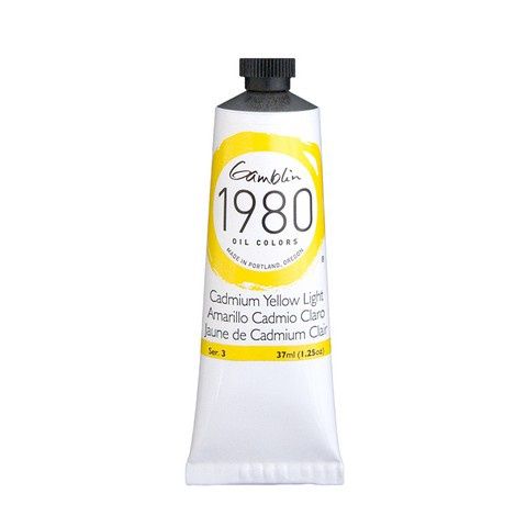1980 OIL COLOR CADMIUM YELLOW LIGHT 37ML