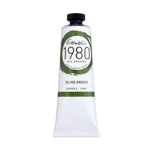 1980 OIL COLOR OLIVE GREEN 37ML