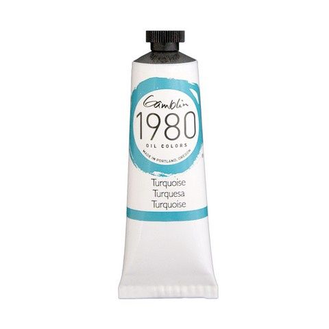 1980 OIL COLOR TURQUOISE 37ML