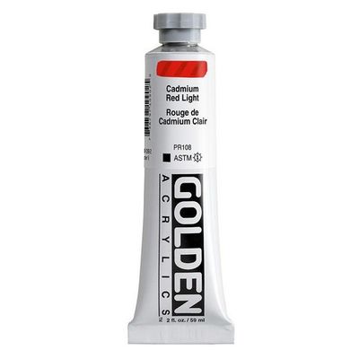 HEAVY BODY ACRYLIC 2OZ CP CADMIUM RED LIGHT