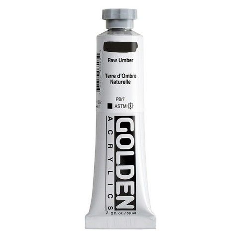 HEAVY BODY ACRYLIC 2OZ RAW UMBER