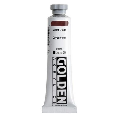 HEAVY BODY ACRYLIC 2OZ VIOLET OXIDE