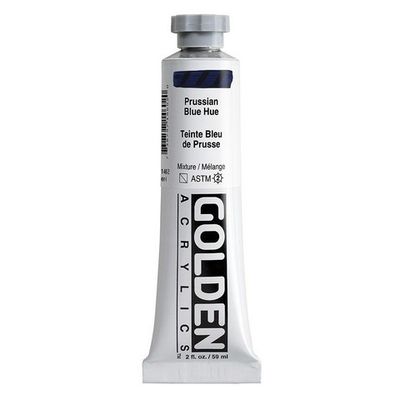 HEAVY BODY ACRYLIC 2OZ HISTORICAL PRUSSIAN BLUE HUE