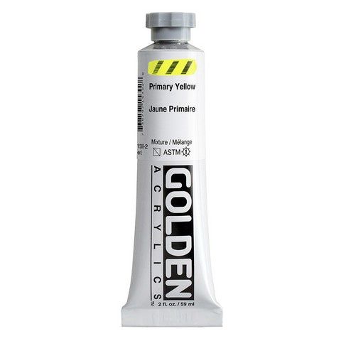HEAVY BODY ACRYLIC 2OZ PRIMARY YELLOW