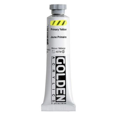 HEAVY BODY ACRYLIC 2OZ PRIMARY YELLOW
