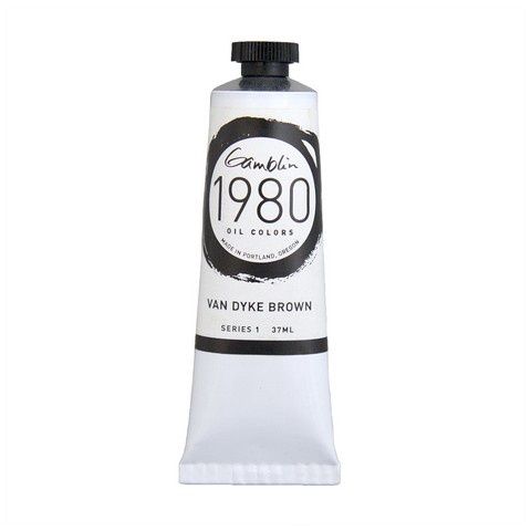 1980 OIL COLOR VAN DYKE BROWN 37ML