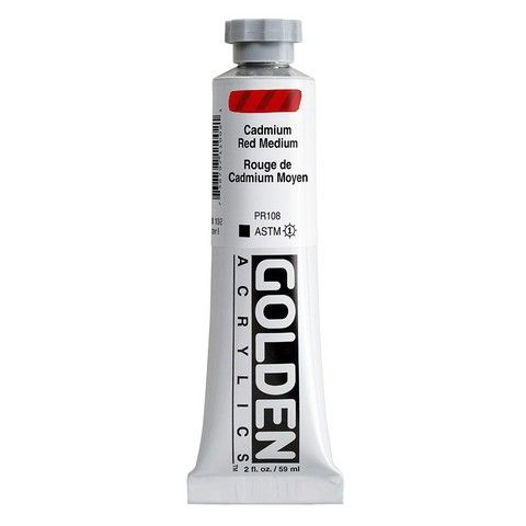 HEAVY BODY ACRYLIC 2OZ CP CADMIUM RED MEDIUM