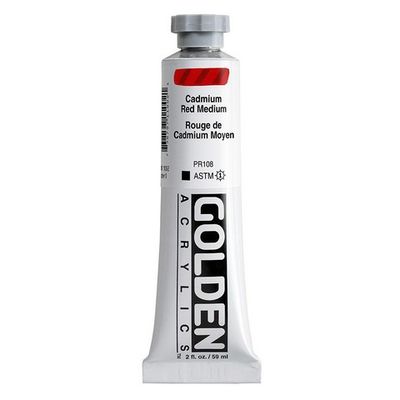 HEAVY BODY ACRYLIC 2OZ CP CADMIUM RED MEDIUM