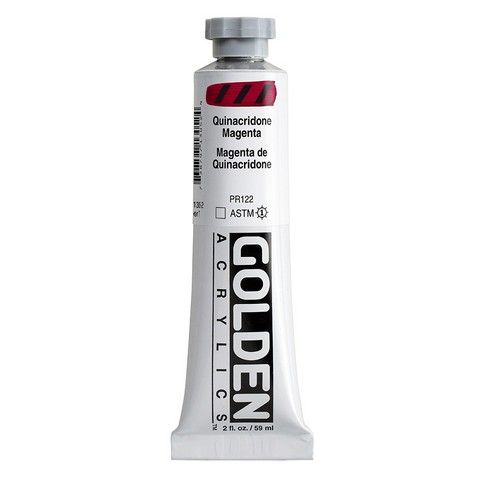 HEAVY BODY ACRYLIC 2OZ QUINACRIDONE MAGENTA