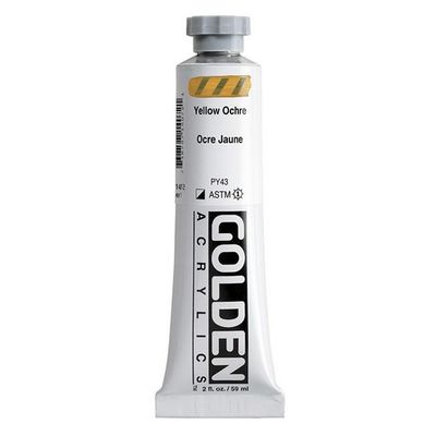 HEAVY BODY ACRYLIC 2OZ YELLOW OCHRE