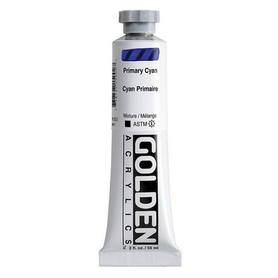 HEAVY BODY ACRYLIC 2OZ PRIMARY CYAN