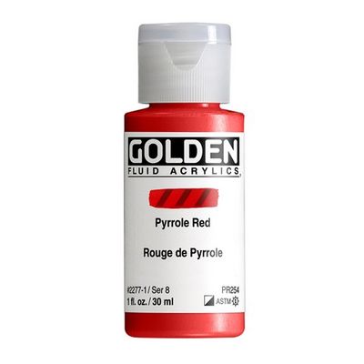FLUID ACRYLIC 1OZ PYRROLE RED