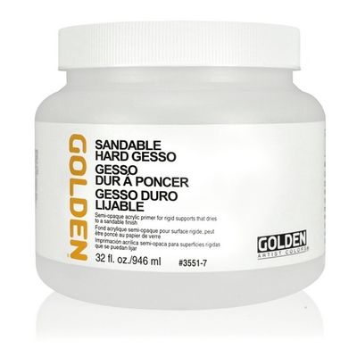 GR SNDBLE HRD GESSO 32OZ