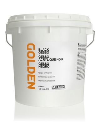 BLACK GESSO GALLON