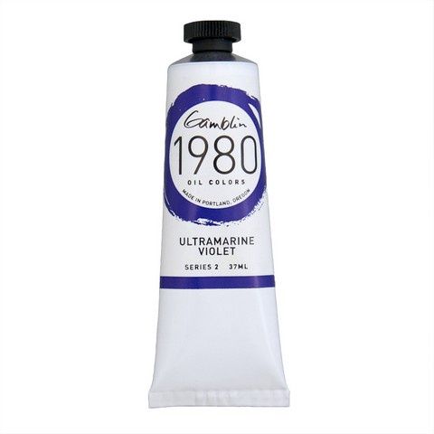 1980 OIL COLOR ULTRAMARINE VIOLET 37ML