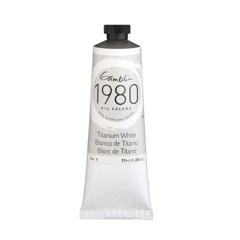 1980 OIL COLOR TITANIUM WHITE 37ML