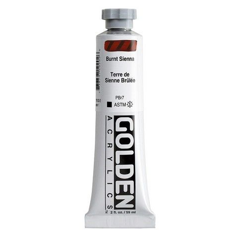 HEAVY BODY ACRYLIC 2OZ BURNT SIENNA