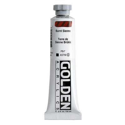 HEAVY BODY ACRYLIC 2OZ BURNT SIENNA