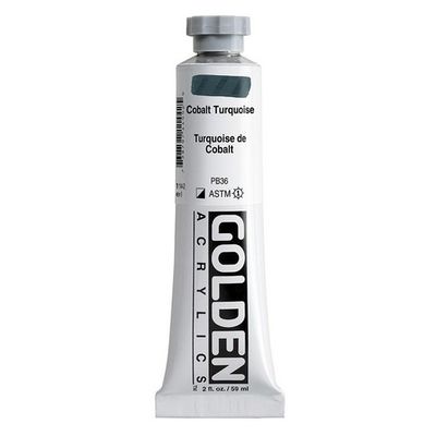 HEAVY BODY ACRYLIC 2OZ COBALT TURQUOISE