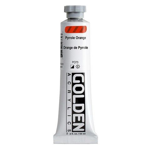HEAVY BODY ACRYLIC 2OZ PYRROLE ORANGE