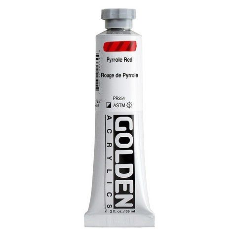 HEAVY BODY ACRYLIC 2OZ PYRROLE RED