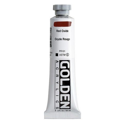 HEAVY BODY ACRYLIC 2OZ RED OXIDE