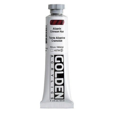 HEAVY BODY ACRYLIC 2OZ HISTORICAL ALIZARIN CRIMSON HUE