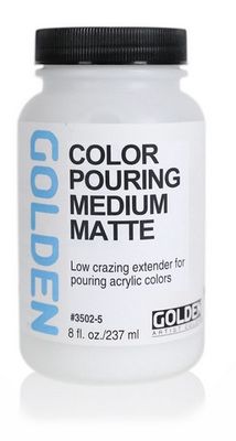 COLOR POUR MED MATTE 8OZ