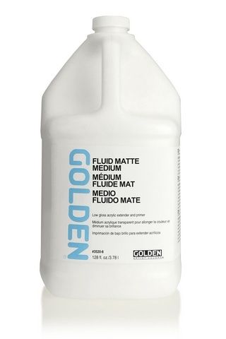 MD FLUID MATTE MED 128OZ