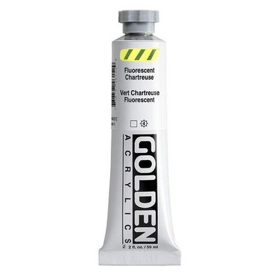 HEAVY BODY ACRYLIC 2OZ FLUORESCENT CHARTREUSE