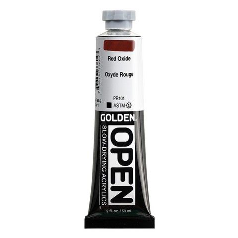 OPEN ACRYLIC 2OZ RED OXIDE