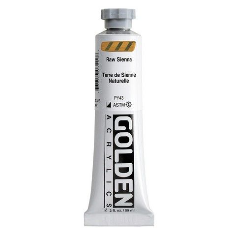 HEAVY BODY ACRYLIC 2OZ RAW SIENNA