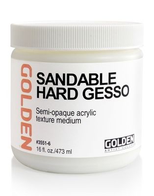 GR SNDBLE HRD GESSO 16OZ